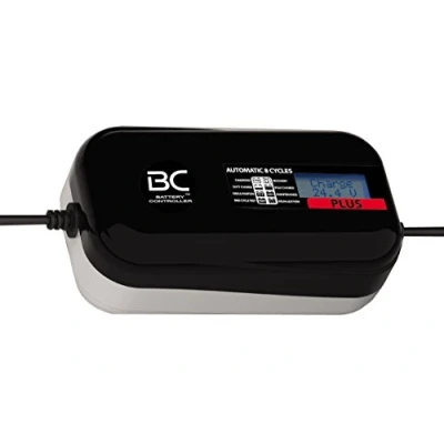Imagen de BC PLUS 4000 24V 4A Cargador y Mantenedor de Baterías Digital con 8 Fases Carga para Camiones, Furgonetas Embarcaciones
