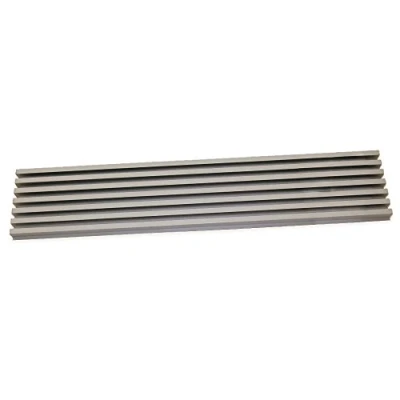 Imagen de EMUCA Rejilla de Ventilación para Frigorífico/Horno, Aluminio anodizado acero inoxidable