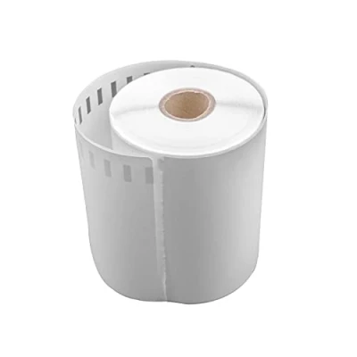 Imagen de LEYF Etiquetas para etiquetadoras Dymo 4XL S0904980 104mm x 159mm 1 rollo de 220 piezas por = etiquetas, Autoadhesivo, dirección, envío, DYMOXL
