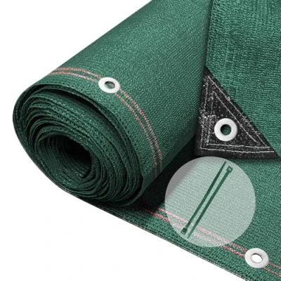 Imagen de VOUNOT Malla Sombreo y Ocultación 1.8x20m, Valla Privacidad 230 g/m² HDPE Protección UV, Red de Sombra con Bridas, para Jardín, Huerto, Balcón, Verde