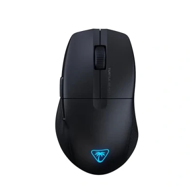 Imagen de Turtle Beach Pure Air Ratón de Juego RGB ergonómico inalámbrico Ultraligero, Sensor óptico 26 000 PPP, 125 Horas batería, interruptores mecánicos Titan, iluminación Negro