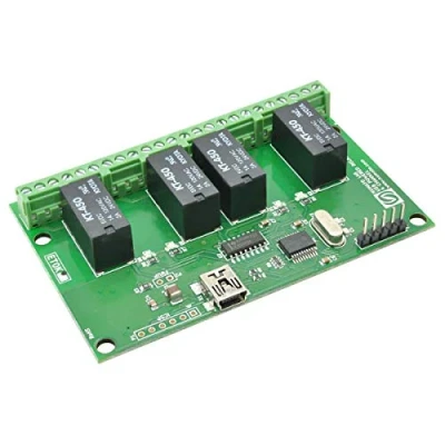 Imagen de Numato Labs Módulo de relé USB (4 canales, 5 V Powered Relay)