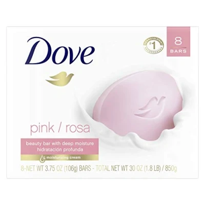 Imagen de Dove Beauty Bar, Pink 4 oz, 8 Bar by