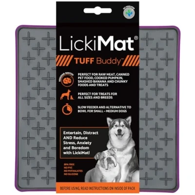 Imagen de LICKIMAT Buddy Tuff 20 x cm en varios colores, color: lila, tamaño: pequeño,