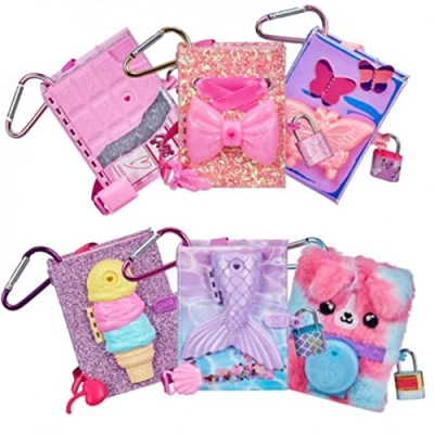 Imagen de Cefa Toys Real Littles Mini Diarios Secretos, Incluye 1 Candado y Llave, Modelo Aleatorio, Apto para Niñas a Partir de 6 Años