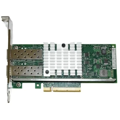 Imagen de Dell NIC XYT17 Intel X520 DA2 de doble puerto SFP+ PCI e perfil completo 10 Gb