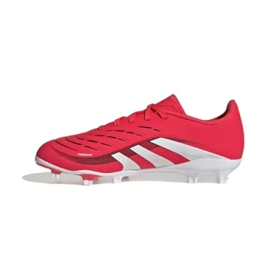 Imagen de adidas Predator League Firm Multi Ground Football Boots Kids, Botas de fútbol, Lucid Red/Cloud White/Core Black, 21 EU