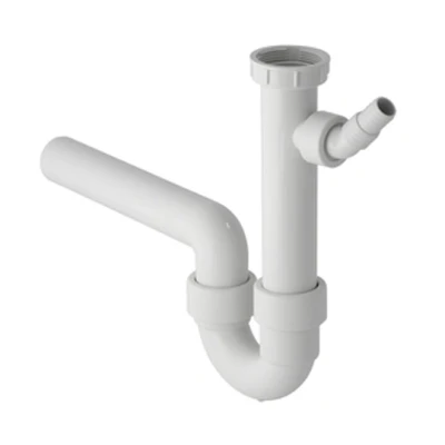 Imagen de Geberit Desagüe G1 1/2 x 40 mm blanco en polipropileno para un lavabo 152713111