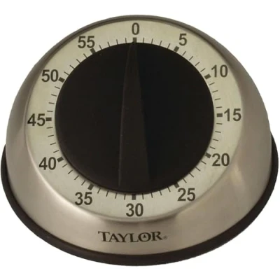 Imagen de Taylor Precision Products Pro Temporizador mecánico de Acero Inoxidable