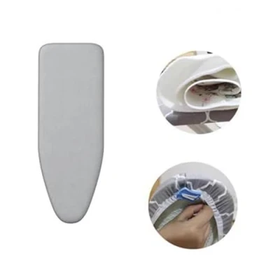 Imagen de Funda para Tabla De Planchar 90 120 Cm, Planchar, Elástica Repuesto 100% Algodón, Resistente A Quemaduras Y Manchas, Se Adapta Tablas