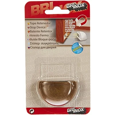 Imagen de Brinox B78260Z Tope retenedor con imán, 4,8 x 3,3 2,5 cm, Color Madera