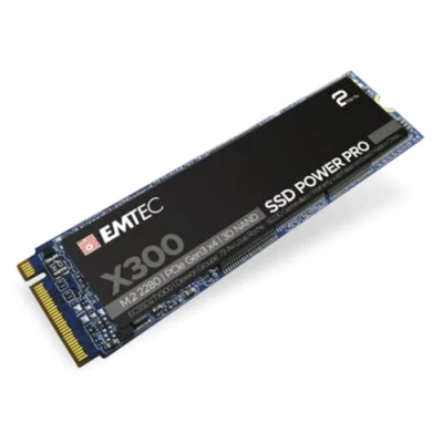 Imagen de EMTEC SSD 2TB M.2 PCIE X300 NVME M2 22,80