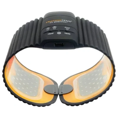 Imagen de prorelax Almohadilla Térmica ThermoTENS, Parche térmico con función Tens para aliviar el dolor, Tens, Calor, y 15 niveles de intensidad, Alimentado por batería, Reutilizable