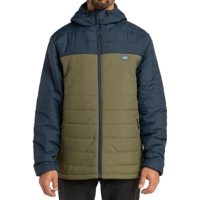 Imagen de BILLABONG Surf Check Puffer Chaqueta, Navy, S para Hombre