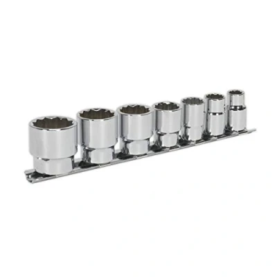 Imagen de Sealey Socket Set 7pc 3/8&quot; Sq Drive Whitworth