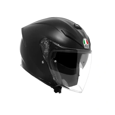 Imagen de AGV K5 Jet EVO E2206, Casco Moto Jet, Unisex, Matt Black, S