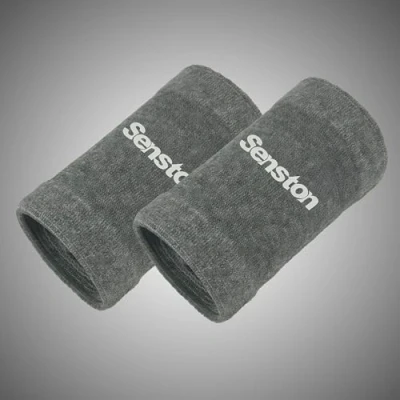 Imagen de Senston Muñequeras de Compresión 2 Piezas Deportes Banda Munequera Baloncesto Munequeras Tenis Wrist Wraps para Bádminton,Gimnasio,Ciclismo, Voleibol, Fútbol, Capacidad absorción Ligera