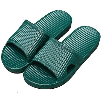 Imagen de APIKA Zapatillas Antideslizantes para Mujeres Y Hombres Uso En Interiores Al Aire Libre Baño Sandalia Suela De Espuma Suave Zapatos Piscina Casa Hogar Slide(Turquesa,40/41 EU)