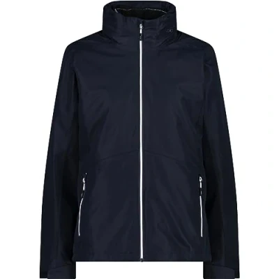 Imagen de CMP Chaqueta Mujer Cremallera Capucha Desmontable Inn.Jacket, Azul negro, L