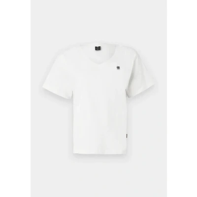 Imagen de G STAR Para Mujer Top Open V Neck Relaxed, Blanco (lt Chalk D26067 D601 1284), L