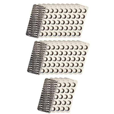 Imagen de harren24 Pastillas de prueba para fotómetros DPD 1 Cloro, DPD3, DPD4 Oxígeno Activo, Alcalinidad M, CYA, Rojo Fenol Valor en pH Comprobador agua piscina 50/100/250/500x (DPD1 / 250x)