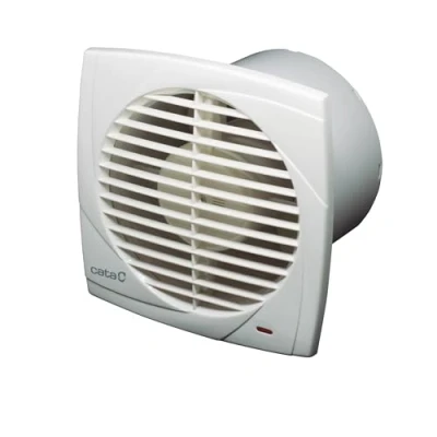 Imagen de Cata Extractor B 15 Plus Extraplano para Pared Y Techo con Protector Térmico Nivel Sonoro Mínimo de 43 db Potencia 28W Color Blanco