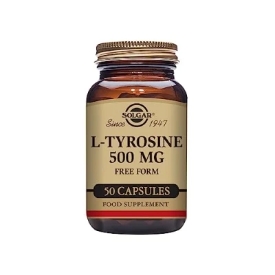 Imagen de Solgar L tirosina Cápsulas Vegetales De 500 Mg Envase 50, 100 g