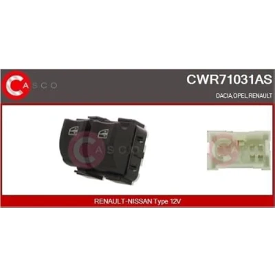 Imagen de CASCO CWR71031AS Interruptor, elevalunas lado del conductor DACIA: SANDERO 2, RENAULT: Trafic 3, Clio 4, 3 Bus