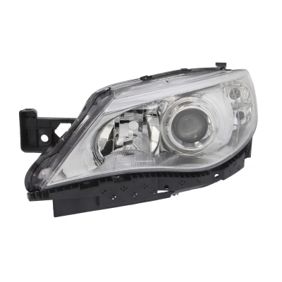 Imagen de TYC 20 15918 05 2 Faros izquierda H7/HB3 cromo para circulación por la derecha con electromotor, kit de cables SUBARU: Impreza III Hatchback