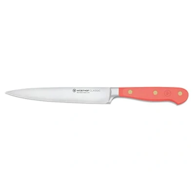 Imagen de WÜSTHOF Classic cuchillo para jamón 16 cm, Coral Peach (naranja)