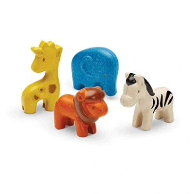Imagen de Set de 4 Animales selva PlanToys