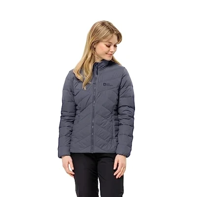 Imagen de Jack Wolfskin Tundra Down Jkt W Chaqueta de Plumas, Delfín, XXL para Mujer