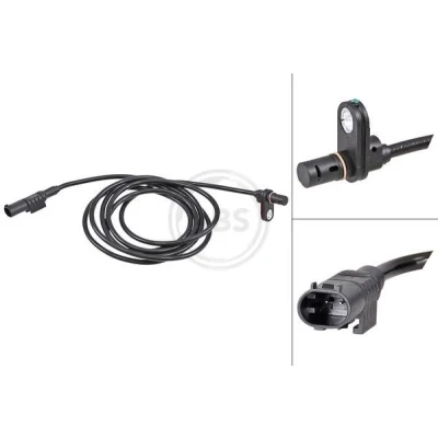 Imagen de A.B.S. 31946 Sensor de ABS activo 1915 negro VOLKSWAGEN: Crafter 30 50 Furgón
