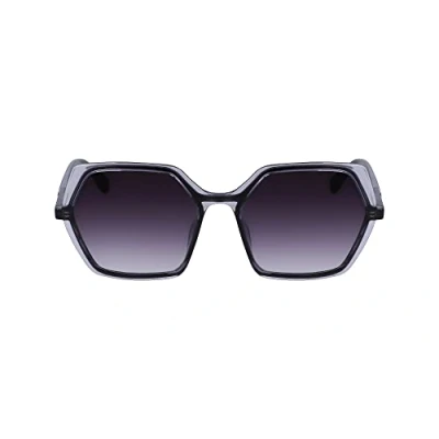 Imagen de KARL LAGERFELD KL6083S Gafas, Black/Grey, 56/17/140 para Mujer