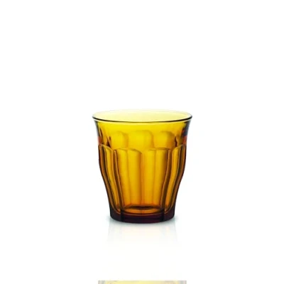 Imagen de Duralex Set of 6 Picardie Tumblers, Amber, 8.75 Oz. by