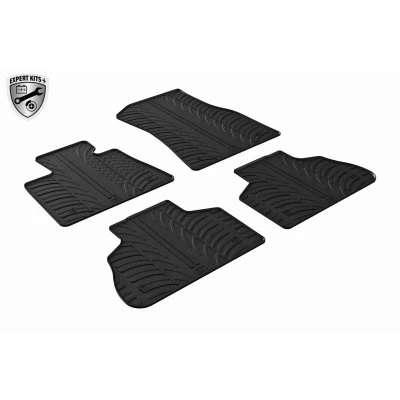 Imagen de VAICO V20 5171 Juego de alfombrillas suelo Caucho delante y detrás BMW: X5, X5