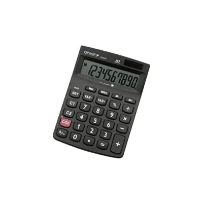 Imagen de Genie 205MD Calculadora (pantalla de 10 dígitos, diseño clásico), color negro