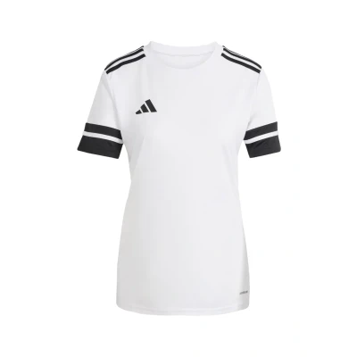 Imagen de adidas Mujer SQUADRA25 Jersey Short Sleeve, White/Black, L