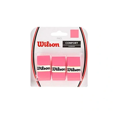 Imagen de Wilson Pro, Overgrips Raqueta Unisex Adulto, Cor De Rosa (Pink), 3 Pack