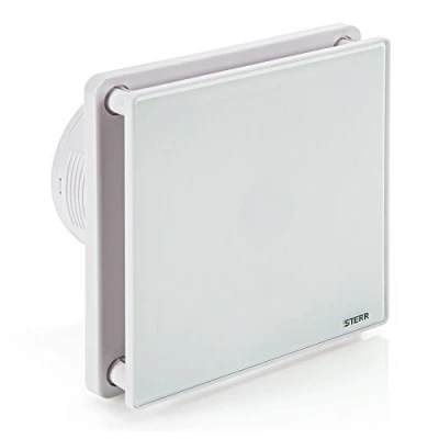 Imagen de STERR Blanco Extractor De Baño 100 mm con TIMER Ventilador silencioso Aire Para Baños 100mm