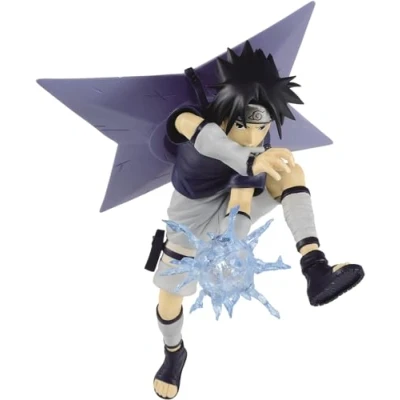 Imagen de Banpresto Figura de Accion Uchiha Sasuke Naruto Vibration Stars Multicolor BP17427