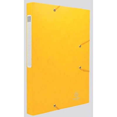 Imagen de Exacompta 18506H Carpeta de proyecto con goma, color amarillo