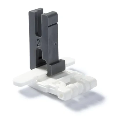 Imagen de Prym Zipper Foot, White, Grey, 9.81 x 8.4 1.2 cm