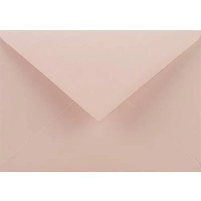 Imagen de Netuno 25x sobres de colores rosa pálido DIN C6 114x162mm 115g Sirio Color Nude solapa engomada puntiaguda sin ventana para invitaciones Navidad tarjetas boda carta dinero bricolaje fiesta bautizo