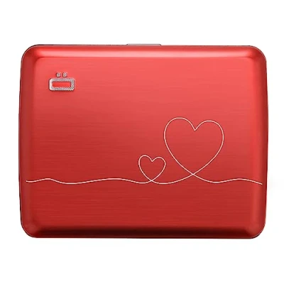 Imagen de ÖGON Designs Cartera de Aluminio Smart Case V2 Large Compartimento Oculto para Monedas y Billetes Protección RFID Capacidad 10 Tarjetas
