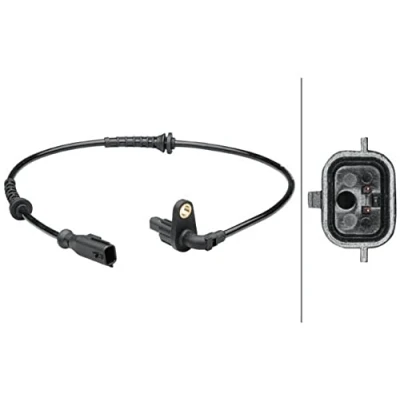 Imagen de HELLA 6PU 012 679 121 Sensor de ABS Eje trasero Hall 2