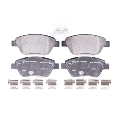 Imagen de HELLA 8DB 355 011 871 Juego de pastillas freno no preparado para indicador desgaste con tornillos pinza accesorios FIAT: 500 Hatchback