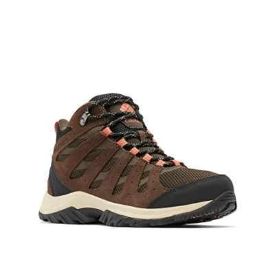 Imagen de Columbia Redmond III MID Waterproof Zapatillas de senderismo, Mujer, Talla: 40, Cordovan/dark coral Zapatos