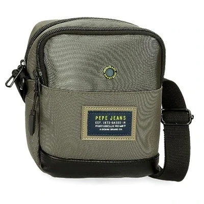 Imagen de Pepe Jeans Leighton Bandolera Pequeña Verde 12x16x3,5 cms Poliéster
