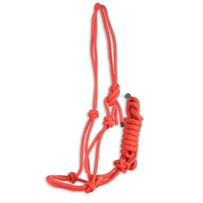 Imagen de Cabezada de cuerda Eco Equipamiento para el caballo Producto Guarnicionería Tradición artesana Los Nietos Color Rojo
